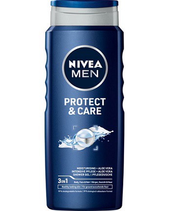 Nivea SPG Protect & Care 500ml | Toaletní mycí prostředky - Sprchové gely - Pánské Nivea SPG Protect & Care 500ml | Toaletní mycí prostředky - Sprchové gely - Pánské